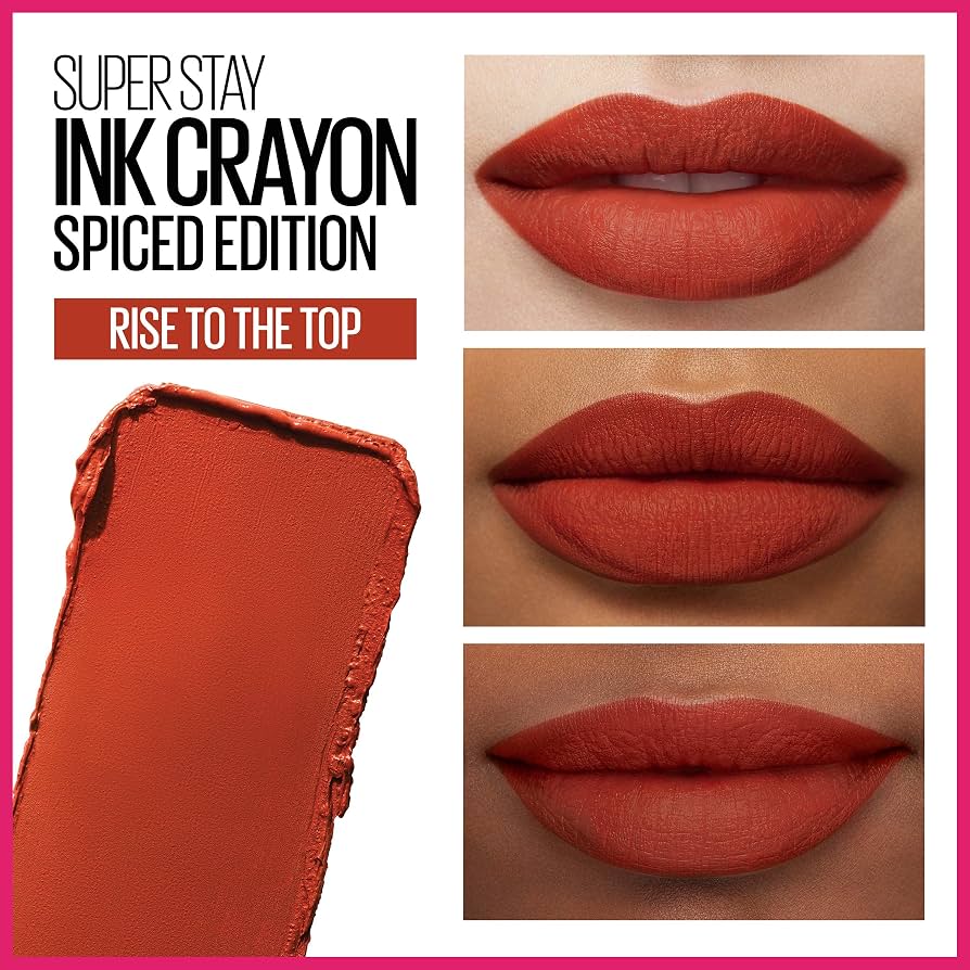 Maybelline New York Super Stay Ink Crayon Lipstick in the shade #110 Rise To The Top. — photo 5