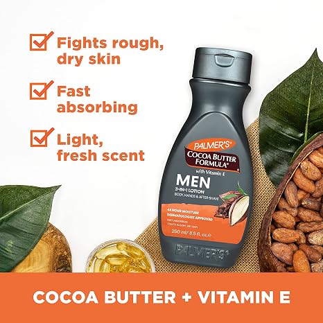 Palmer's Men 3-in-1 Cocoa Butter Lotion with Vitamin E - 250ml — photo 2