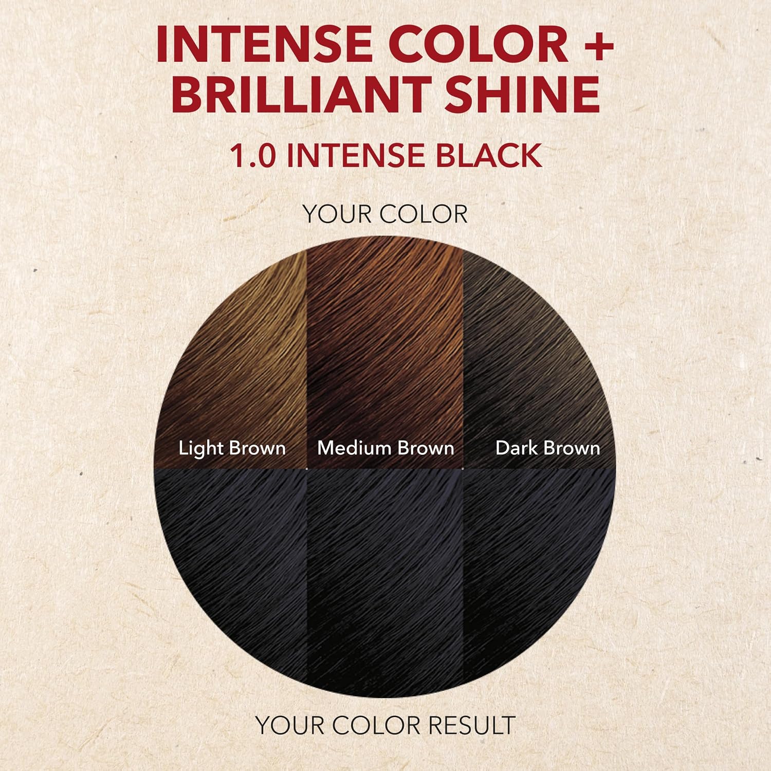 Creme of Nature Exotic Shine Color, Intense Black, 1.0 Fluid Ounce — photo 4