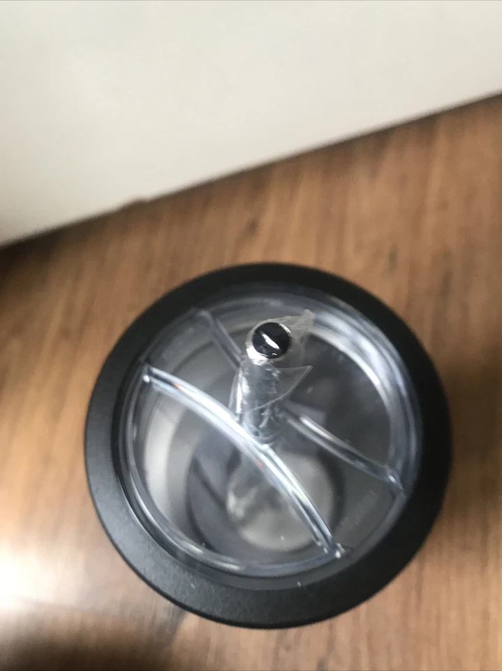 Thermos Icon Cold Cup 710ml sandstone with straw lid top view