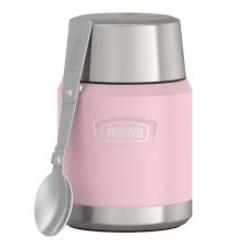 Thermos Icon food thermal flask 710ml pink with spoon