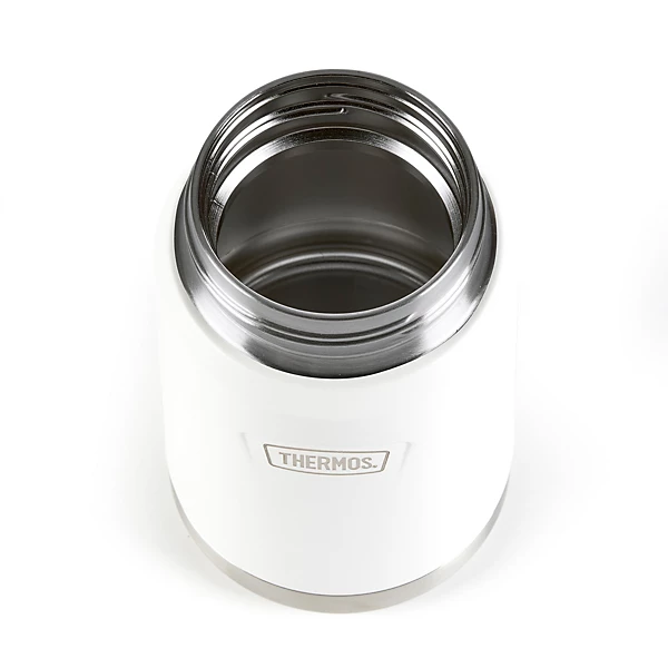 Thermos Icon food thermal flask 710ml white with stainless steel interior