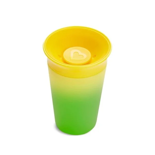 Munchkin Miracle 360 Trainer Changing Color Cup yellow to green