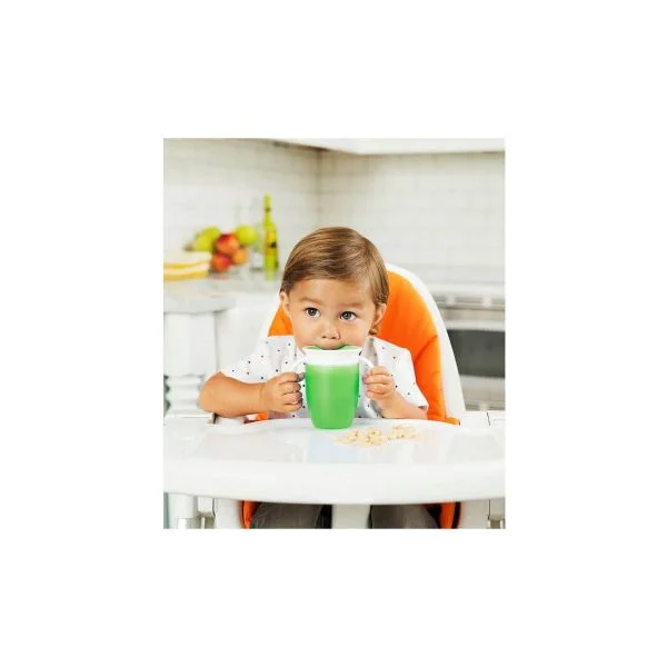 Munchkin Miracle 360 Degree Trainer Cup, 7oz, green with lid