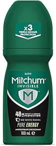 Mitchum Invisible Men 48HR Protection roll-on anti-perspirant deodorant 100ml