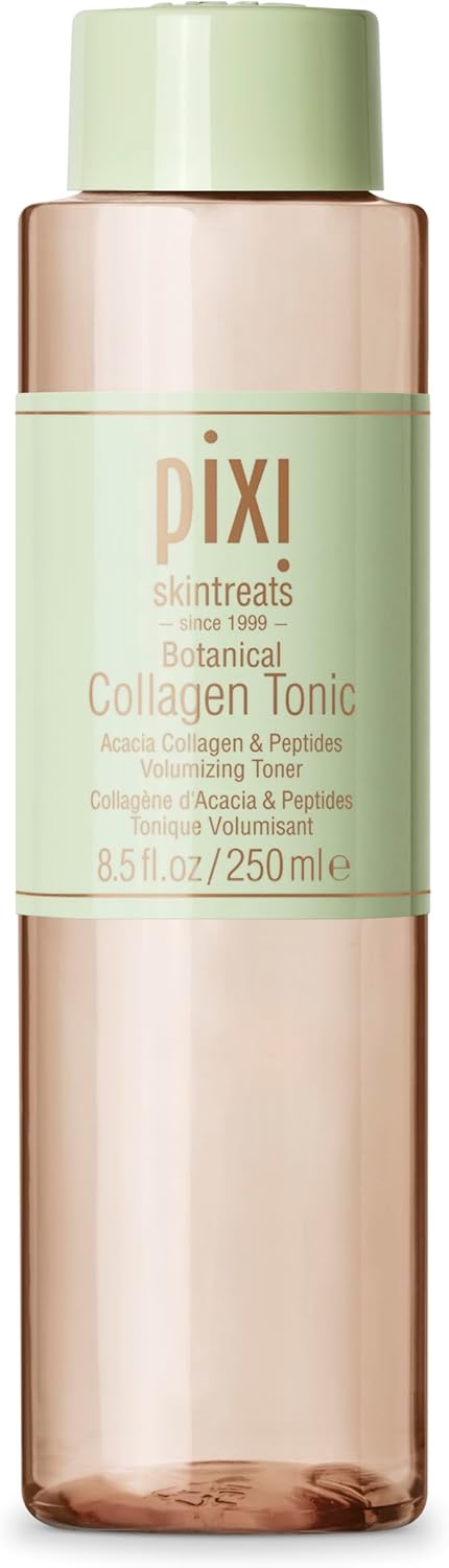 PIXI Botanical Collagen Tonic 250ml volumising toner with acacia collagen and peptides
