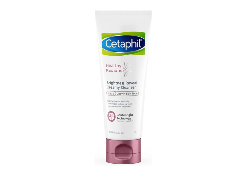 Cetaphil Healthy Radiance Brightness Reveal Creamy Facial Cleanser tube