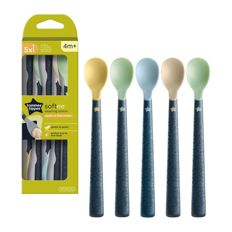 Tommee Tippee Softee Weaning Spoons (5-Pack, 4m+). — photo 3