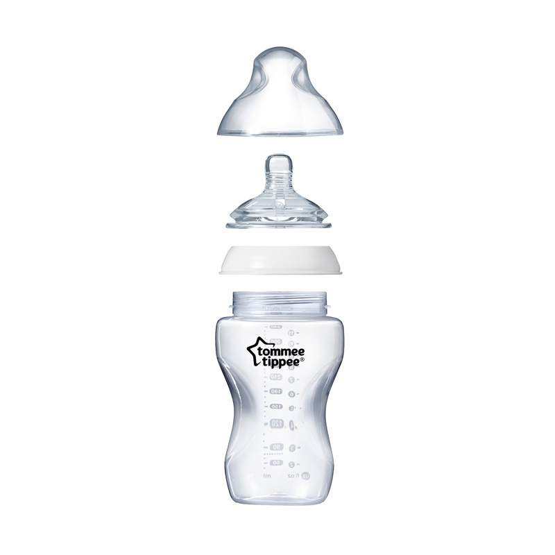 Tommee Tippee Closer to Nature Baby Bottles (340ml, Pack of 2), — photo 2