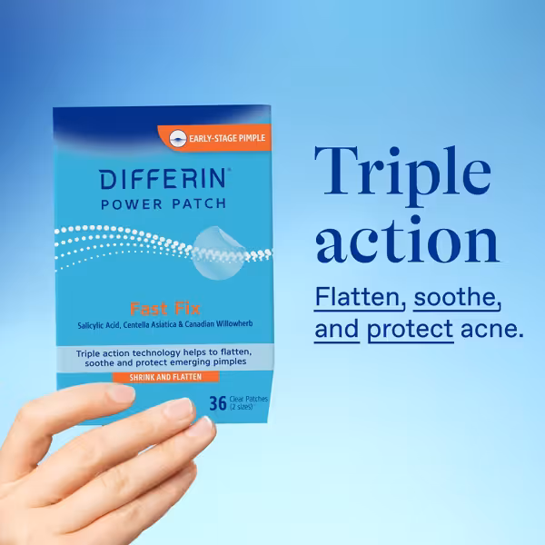 Differin Fast Fix Salicylic Acid Pimple Patches (36-count pack), — photo 5