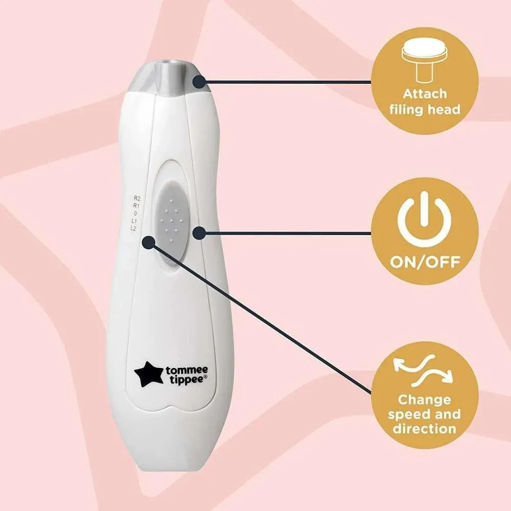 Tommee Tippee Electric Baby & Toddler Nail File Trimmer. — photo 4