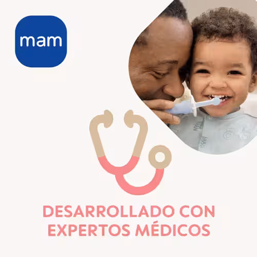 MAM Baby Learning Toothbrush +5m Neutral 2 pcs — photo 2