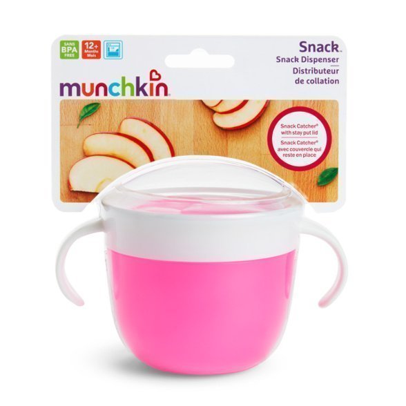 Munchkin Snack Catcher Toddler Snack Cup with Stay Put Lid (12m+). — photo 2