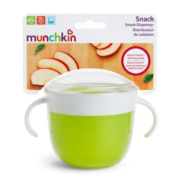 Munchkin Snack Catcher Toddler Snack Cup with Stay Put Lid (12m+). — photo 4
