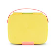 Munchkin Lunch Bento Box with Stainless Steel Utensils - Yellow — photo 2