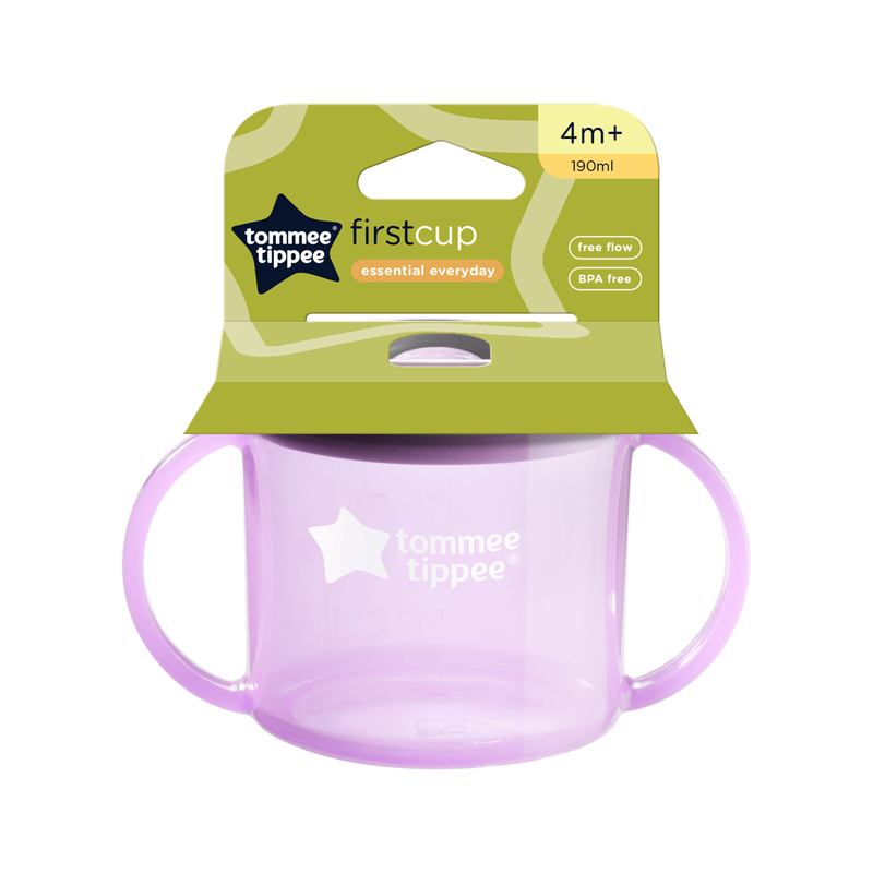 Tommee Tippee Essentials First Cup 190ml 4m+ (2 Cups) — photo 4