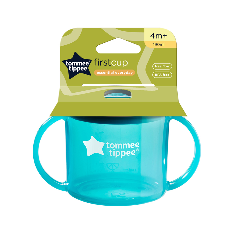 Tommee Tippee Essentials First Cup 190ml 4m+ (2 Cups) — photo 3