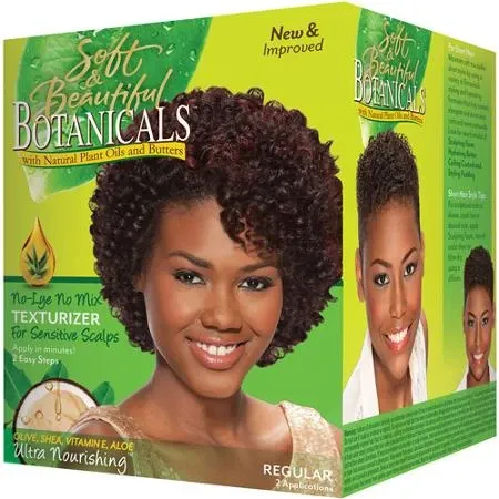 Soft & Beautiful Botanicals No-Lye No-Mix Texturizer Kit (Regular Strength). — photo 2