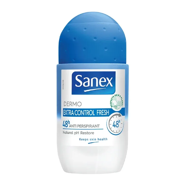Sanex Dermo Extra Control Anti-Perspirant Roll-On Deodorant 50 ml — photo 4