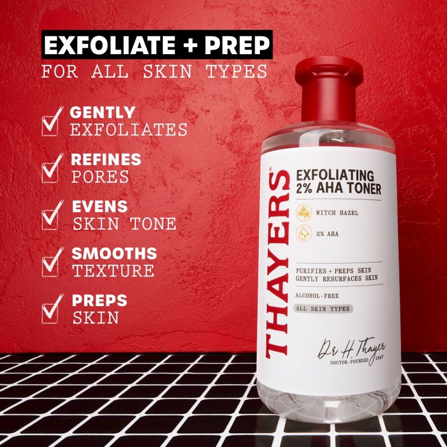 Thayers 2% AHA Exfoliating and Brightening Toner (12 fl oz / 355 ml) — photo 3