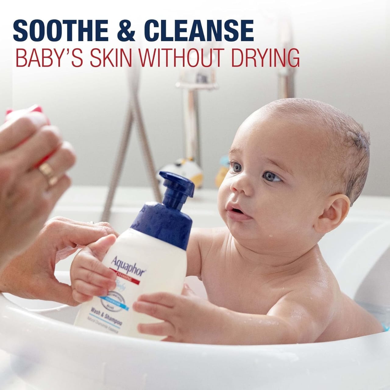 Aquaphor Baby Cleansing Wash And Shampoo 16oz — photo 5