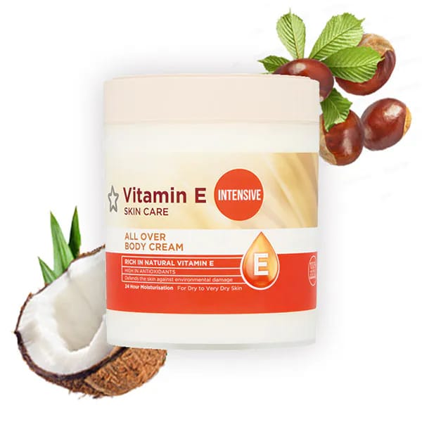 Vitamin E Skin Care All Over Body Cream 465ml. — photo 2
