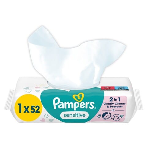 Pampers Sensitive Baby Wipes Fragrance Free — photo 2