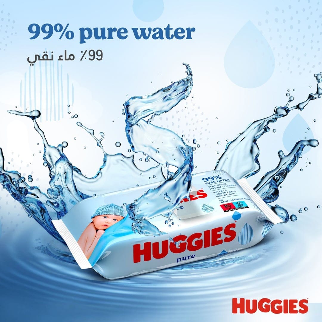 Huggies Pure Wipes 52pcs — photo 3