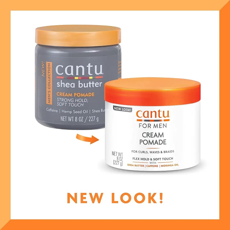 Cantu Men's Shea Butter Cream Pomade (8oz) — photo 2