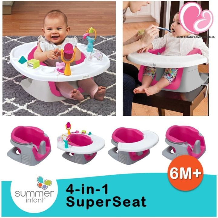 Summer Infant 4-in-1 SuperSeat (Girls) — photo 2