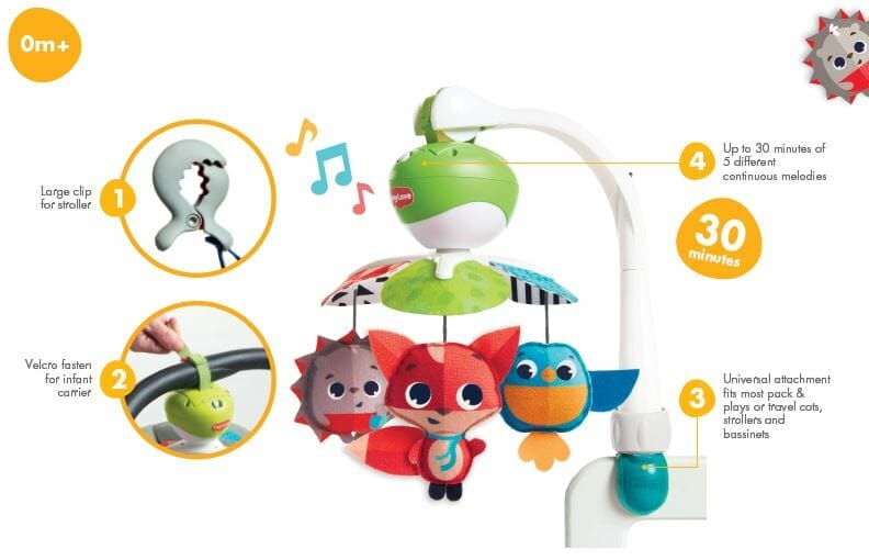 Tiny Love 3-in-1 Take-Along Mobile — photo 4