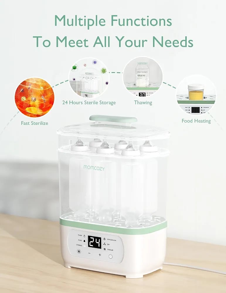 Momcozy 8-in-1 Baby Bottle Sterilizer and Dryer — photo 2