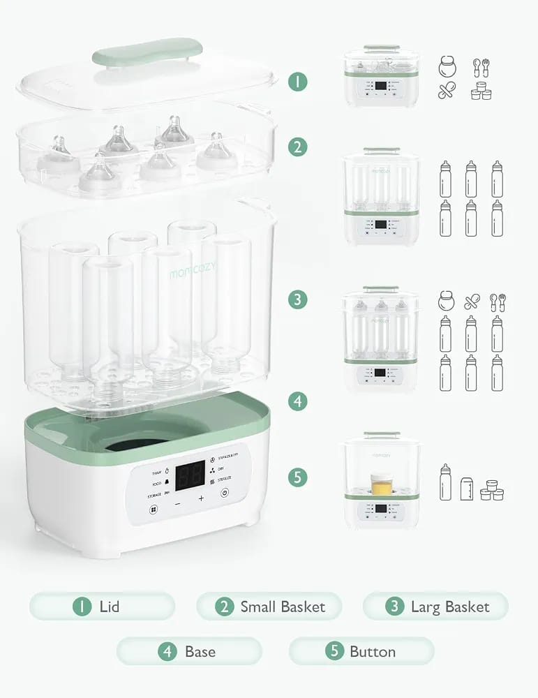 Momcozy 8-in-1 Baby Bottle Sterilizer and Dryer — photo 5