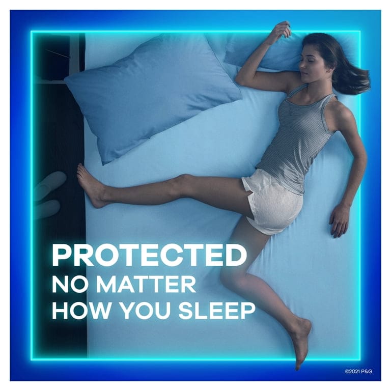 Always Maxi Overnight Size 4 Pads - Heavy Flow Protection 26 Pads — photo 4
