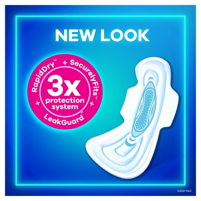 Always Maxi Overnight Size 4 Pads - Heavy Flow Protection 26 Pads — photo 6