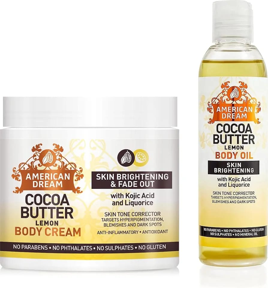 American Dream Cocoa Butter Lemon Body Oil (200ml). — photo 3