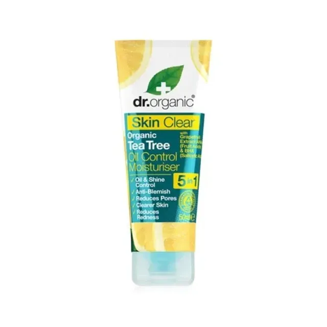 Dr. Organic Tea tree Oil Control Moisturiser 5in1 50ml — photo 3