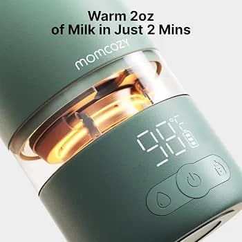 Momcozy Portable Milk Warmer (Green) — photo 5