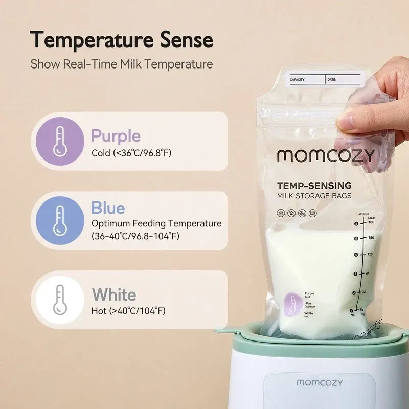 Momcozy Breastmilk Storing Bags 50pcs — photo 2