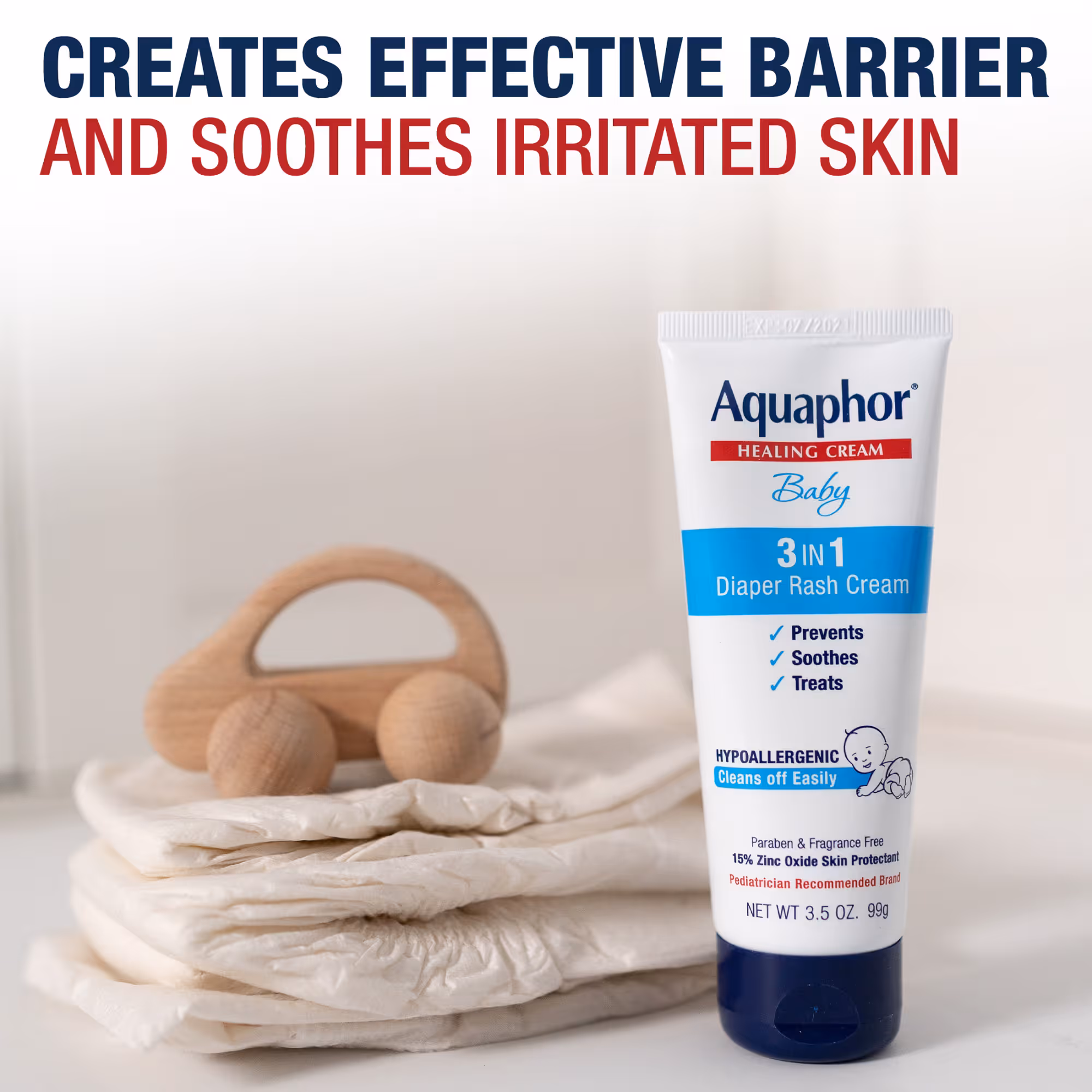 Aquaphor Baby Diaper Rash Paste 3.5 oz (99g) tube. โ photo 4