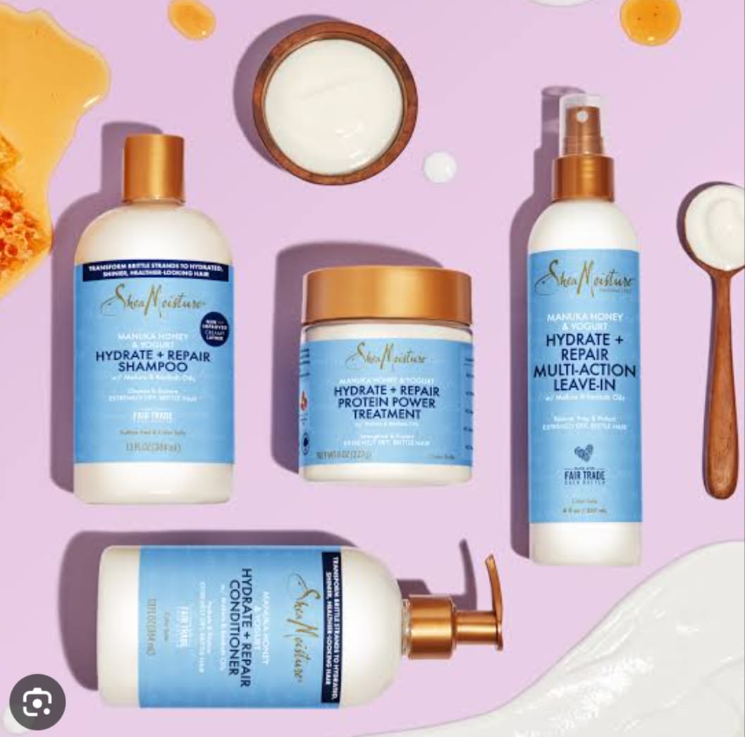 SheaMoisture Manuka Honey & Yogurt Hydrate + Repair Shampoo (13 fl oz). — photo 2
