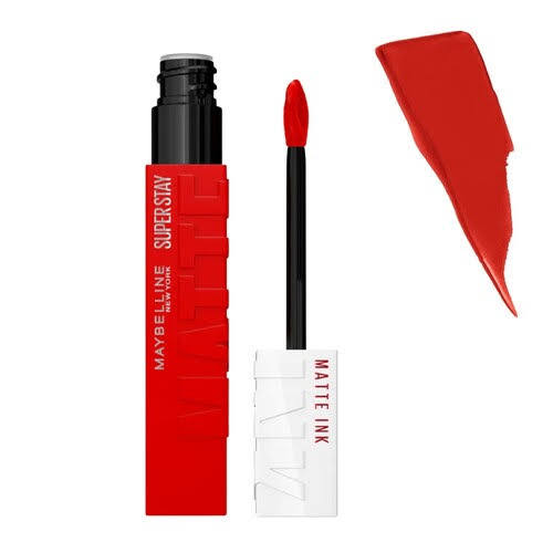Maybelline New York Super Stay Matte Ink Liquid Lipstick 118 Dancer (0.17 Fl Oz / 5 ml).