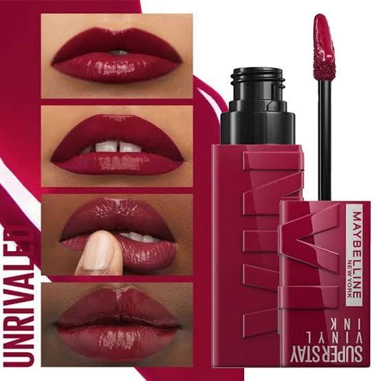 Maybelline New York Super Stay Vinyl Ink Longwear Liquid Lipstick in the shade 30 Unrivaled (0.14 Fl Oz / 4.2 ml). — photo 4