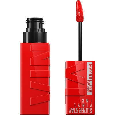 Maybelline New York Super Stay Vinyl Ink Longwear Liquid Lipstick 25 Red-Hot (0.14 Fl Oz / 4.2 ml). — photo 6