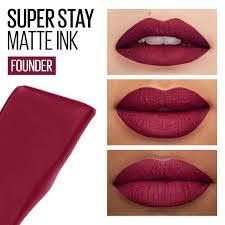 Maybelline SuperStay Matte Ink Liquid Lipstick - 115 Founder - 0.17 fl oz: Brightening, Medium Tones, Paraben-Free — photo 3