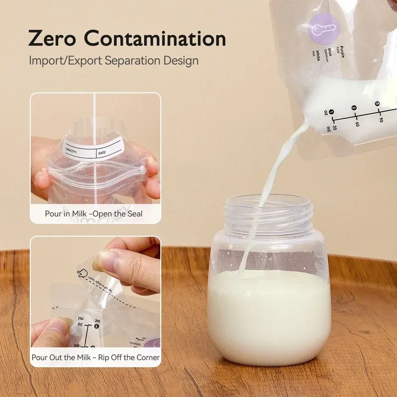 Momcozy Breastmilk Storing Bags 50pcs — photo 3