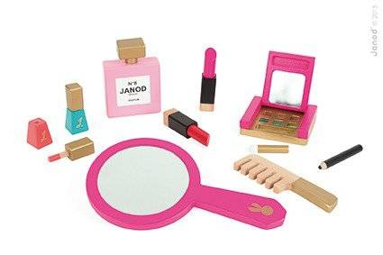 Janod Little Miss Vanity Case (Pretend Makeup Toy Set), — photo 6