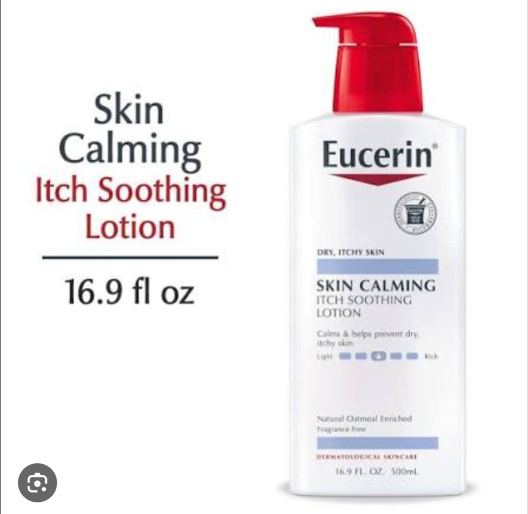 Eucerin Skin Calming Body Lotion for Dry and Itchy Skin Unscented - 16.9 fl oz — photo 9