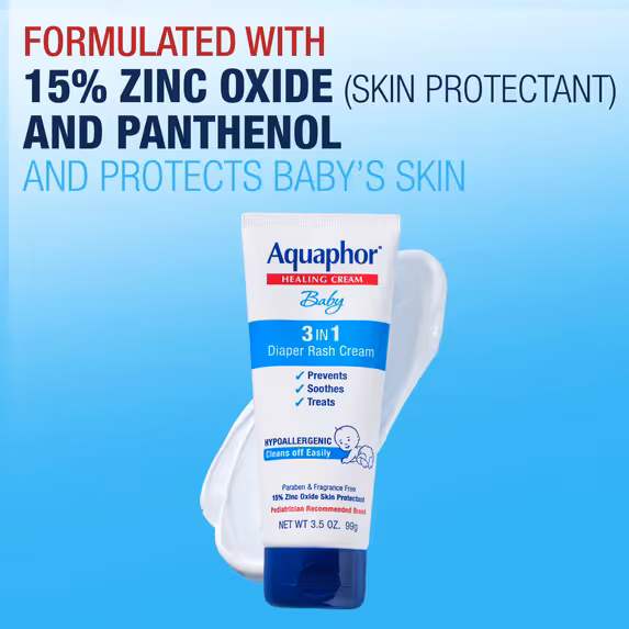 Aquaphor Baby Diaper Rash Paste 3.5 oz (99g) tube. โ photo 3