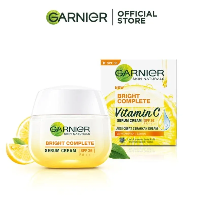 Garnier Skin Naturals Bright Complete Vitamin C Serum Cream UV (23g — photo 4